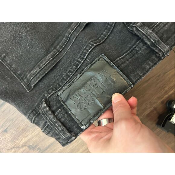 Indigo Wisdom Denim Dark Gray/Black Jeans, Sz 32 x 32, MSRP $104 - Picture 8 of 8